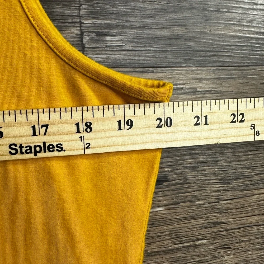 Forever 21 Mustard Yellow Midi Dress